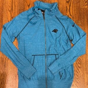 Women's Panthers Nike Zip-Up Hoodie